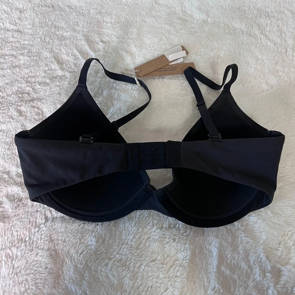 SKIMS Women's Fits Everybody Underwire Bra Onyx Black Size 32D BR-UWR-1997 NEW‎ - Picture 5 of 10